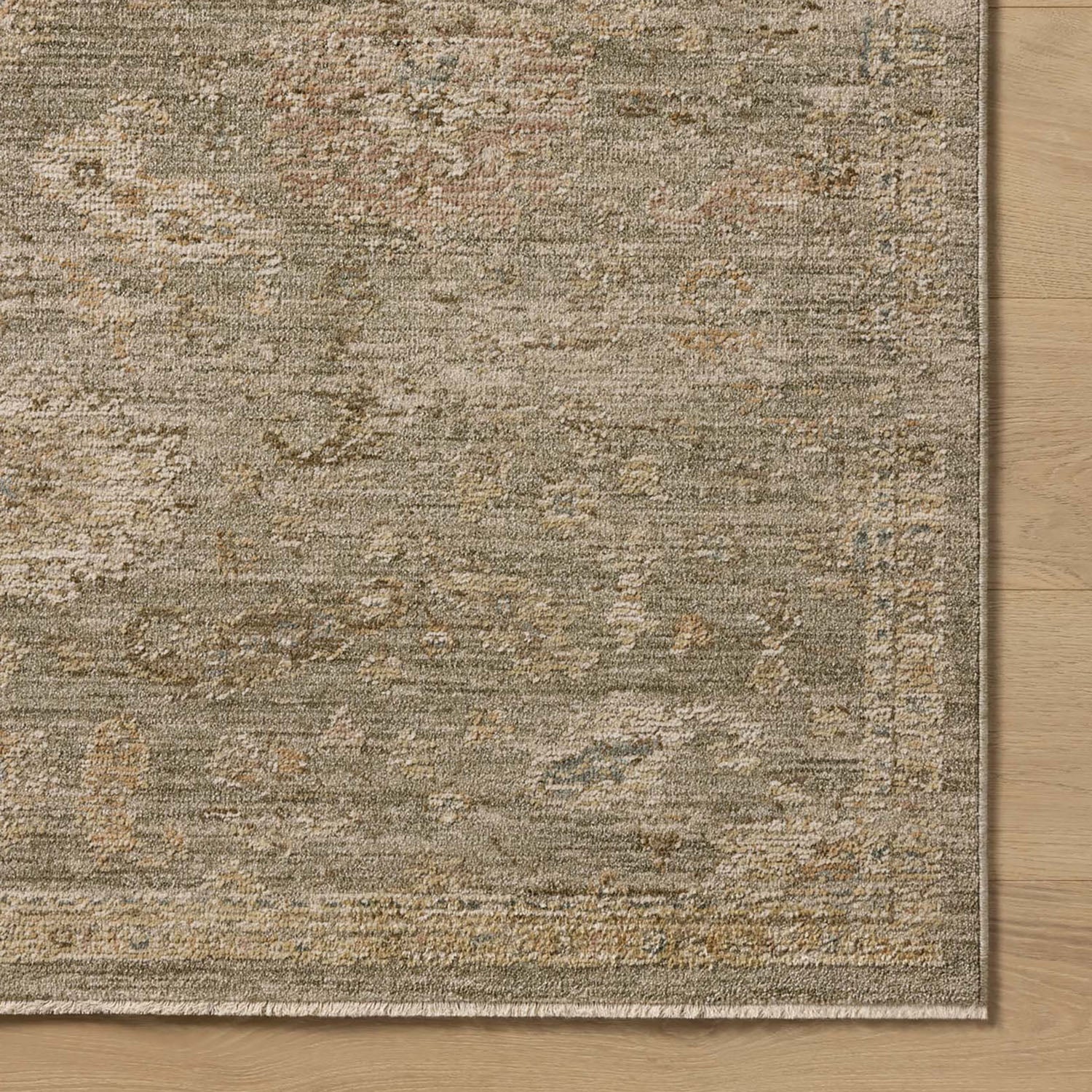 Loloi Willa Sage/Multi Power Loomed Rug