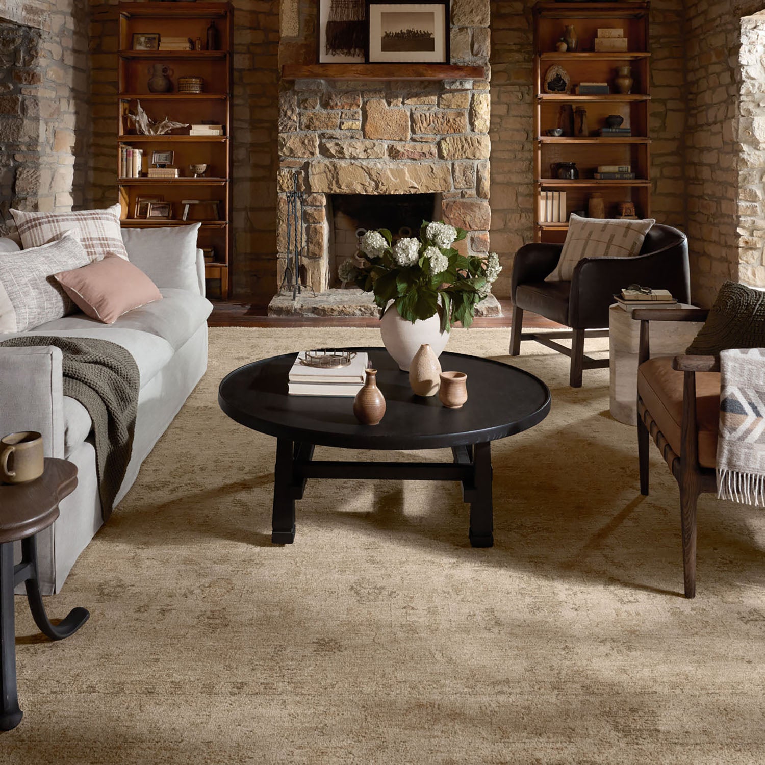 Loloi Willa Wheat/Natural Power Loomed Rug