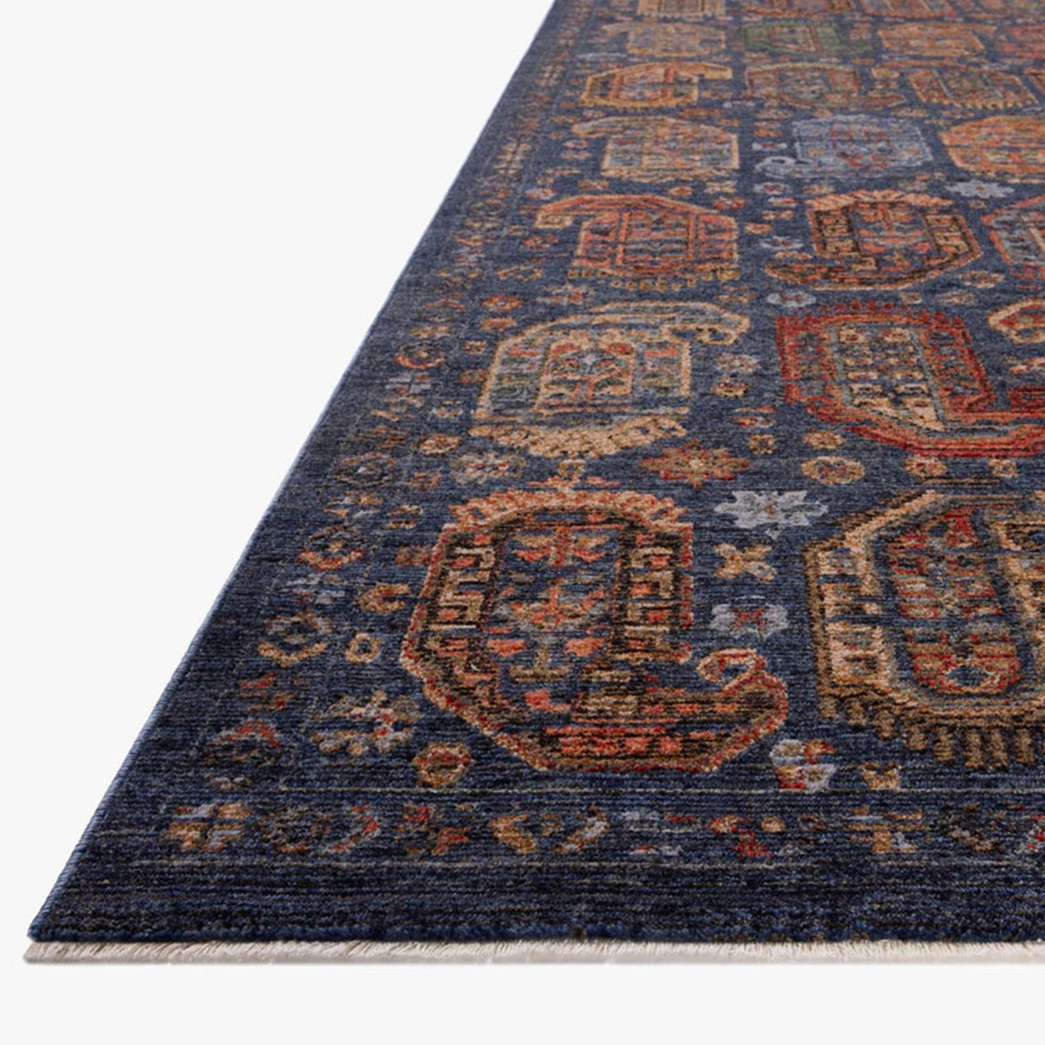 Loloi Winchester Navy/Multi Power Loomed Rug