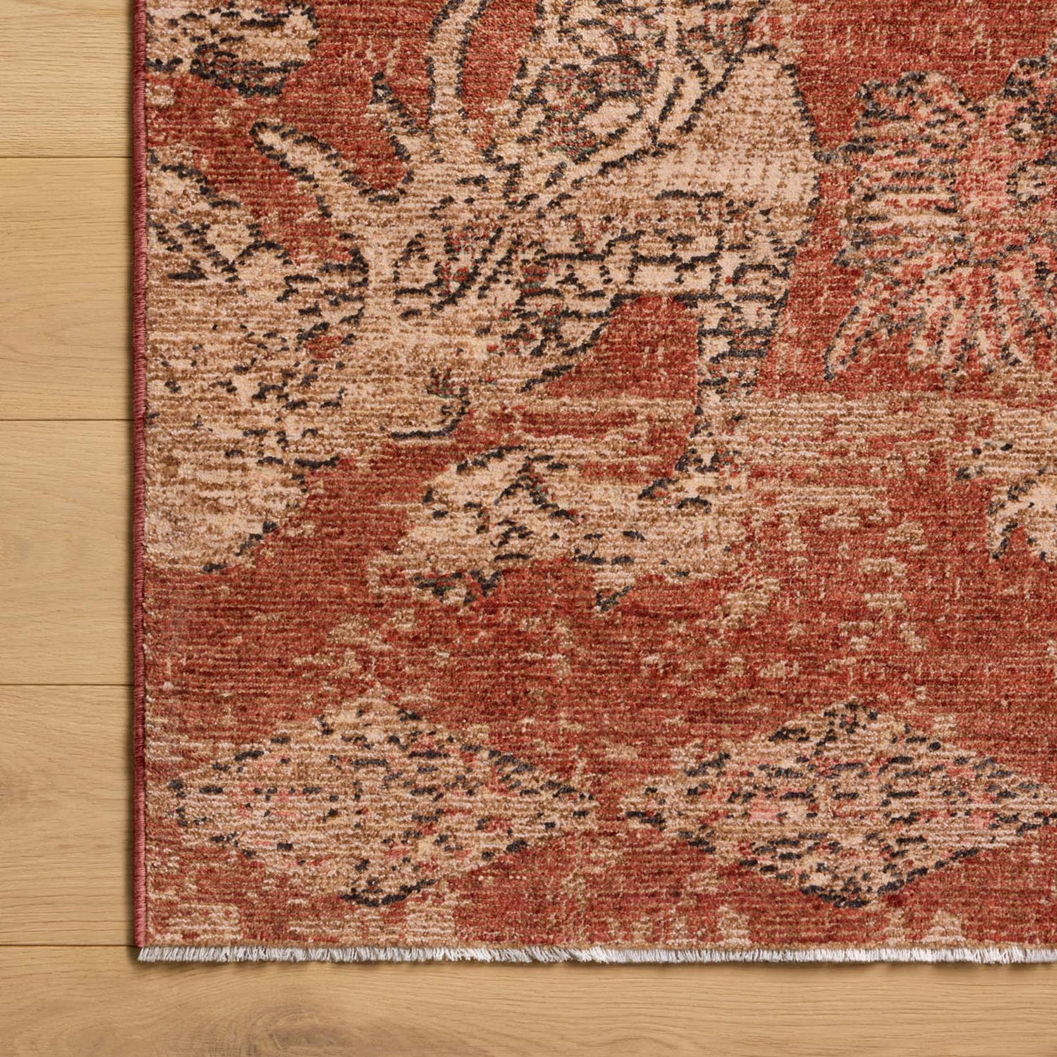 Loloi Winchester Brick/Beige Power Loomed Rug