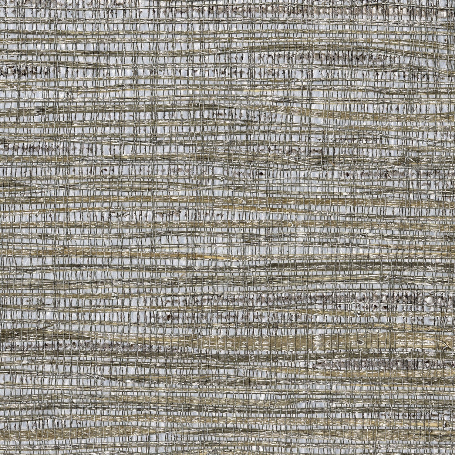 Mitchell Black Iridescent Loose Weave Grasscloth Wallpaper