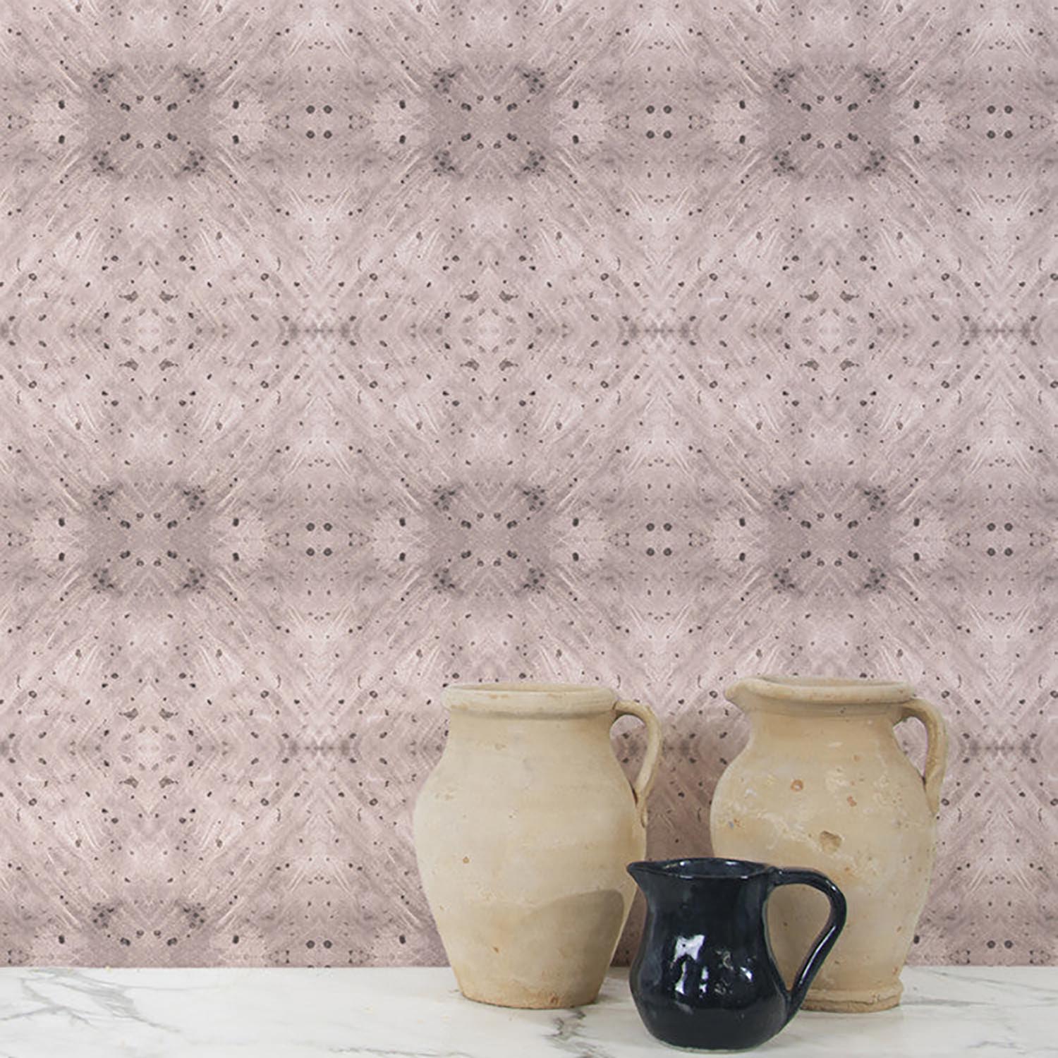 Mitchell Black Celestial Diamonds Wallpaper