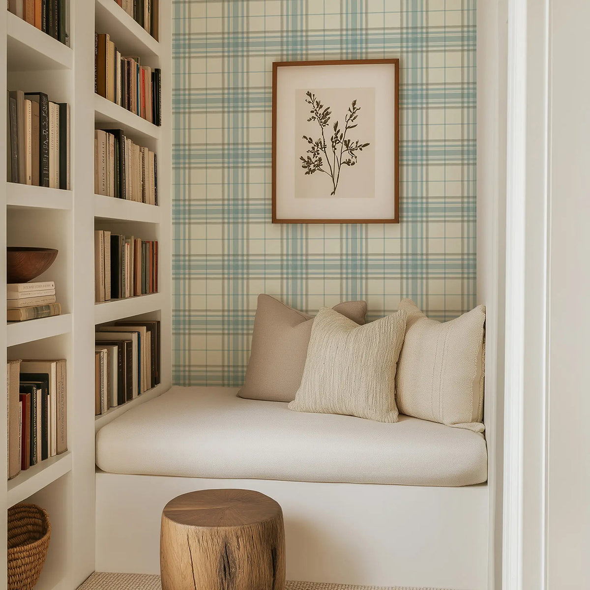 Mitchell Black Willow Pane Wallpaper