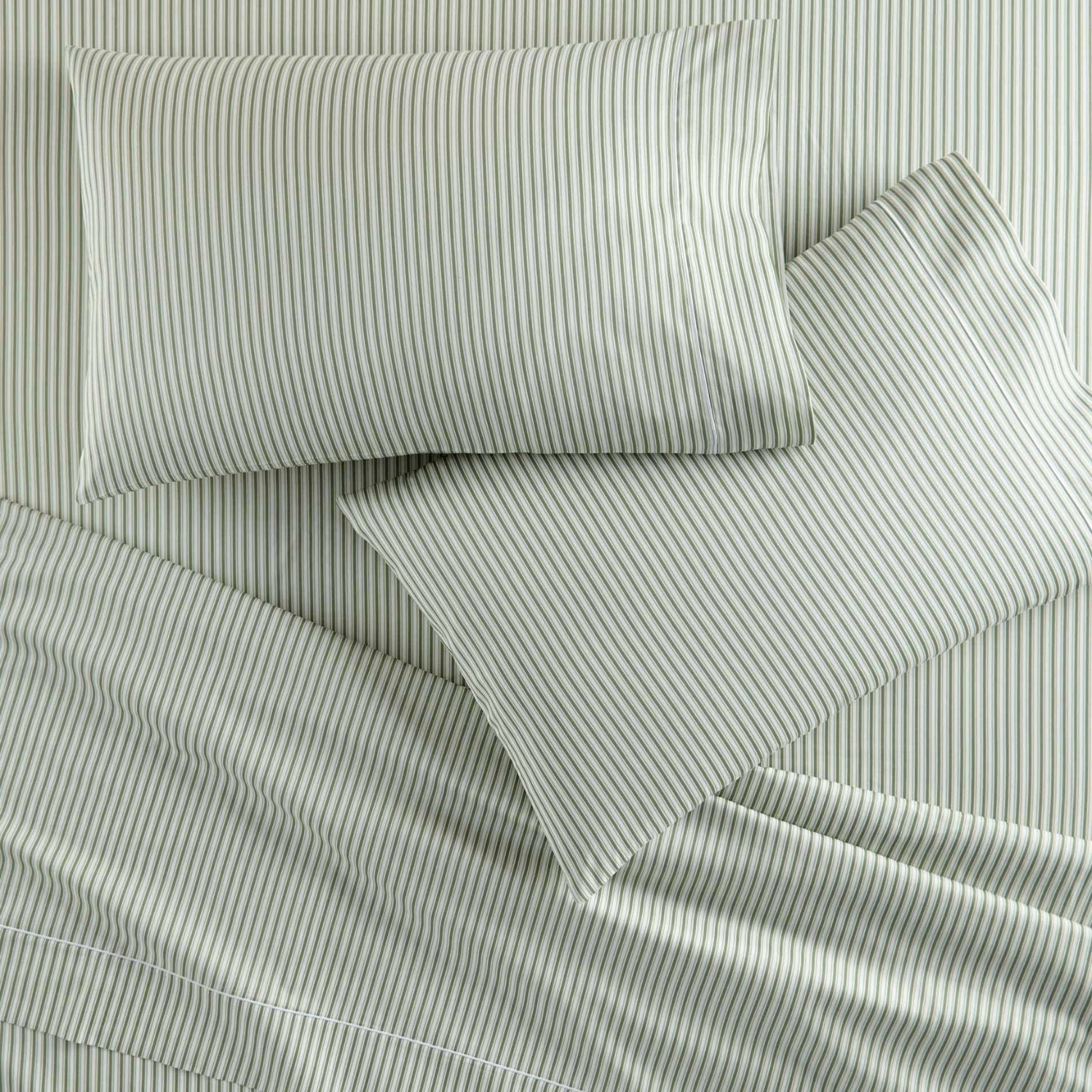 Peacock Alley x Caitlin Wilson Windsor Stripe Classic Printed Pillowcase Set
