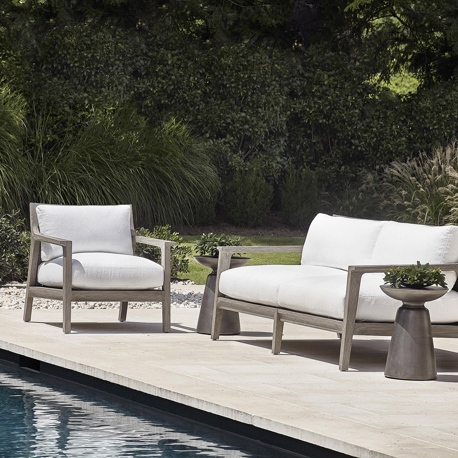 Bernhardt Exterior Catalan Outdoor Accent Table