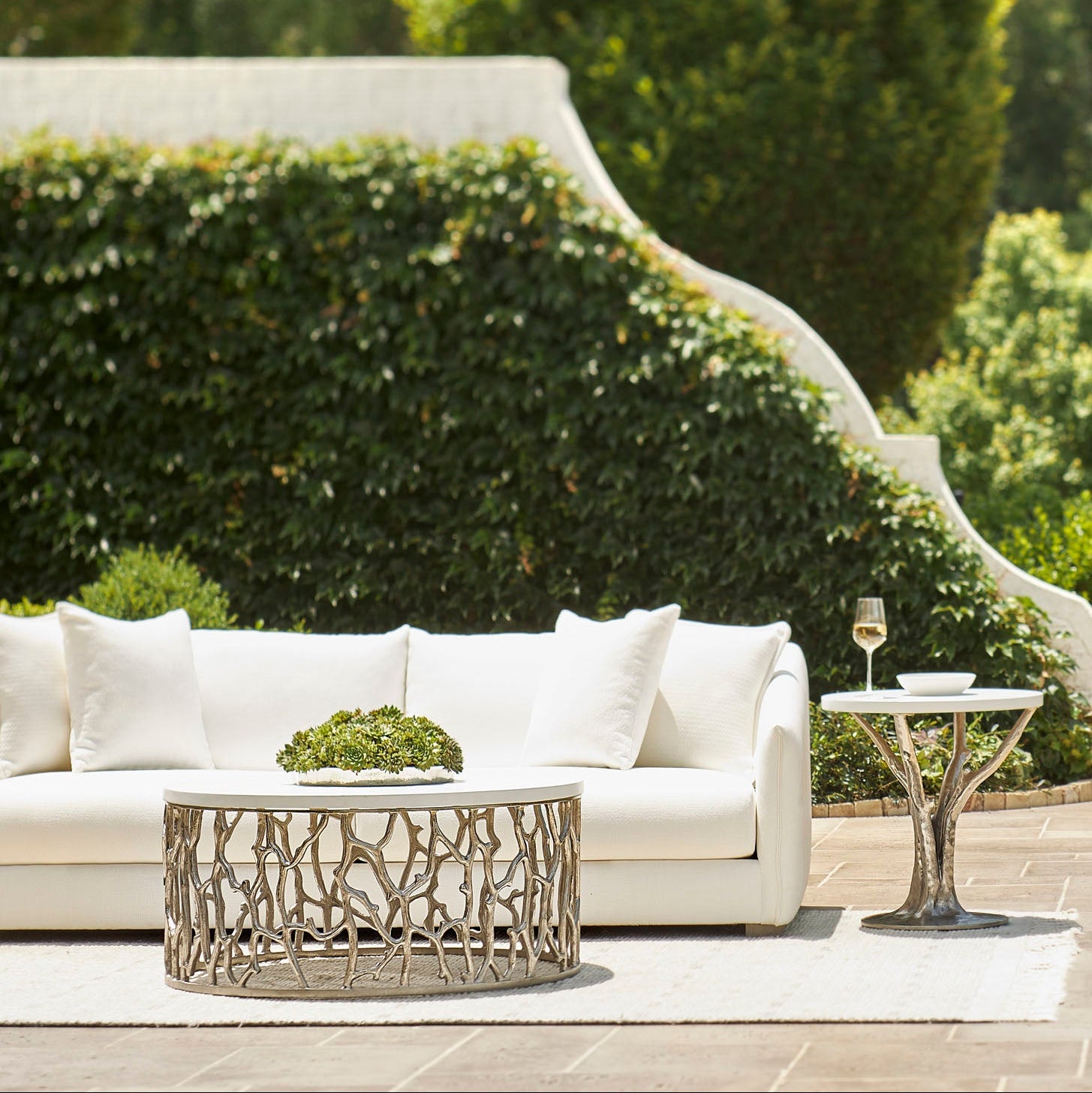 Bernhardt Exteriors Milos Outdoor Cocktail Table