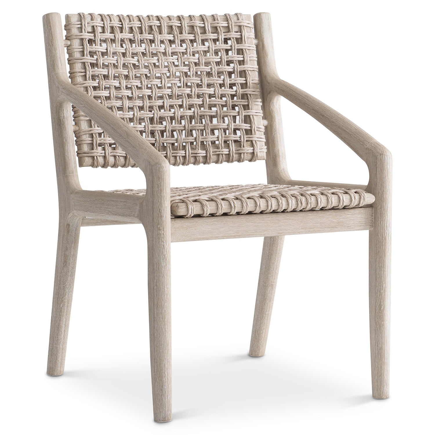 Bernhardt Exteriors Atlas Outdoor Dining Arm Chair Set of 2
