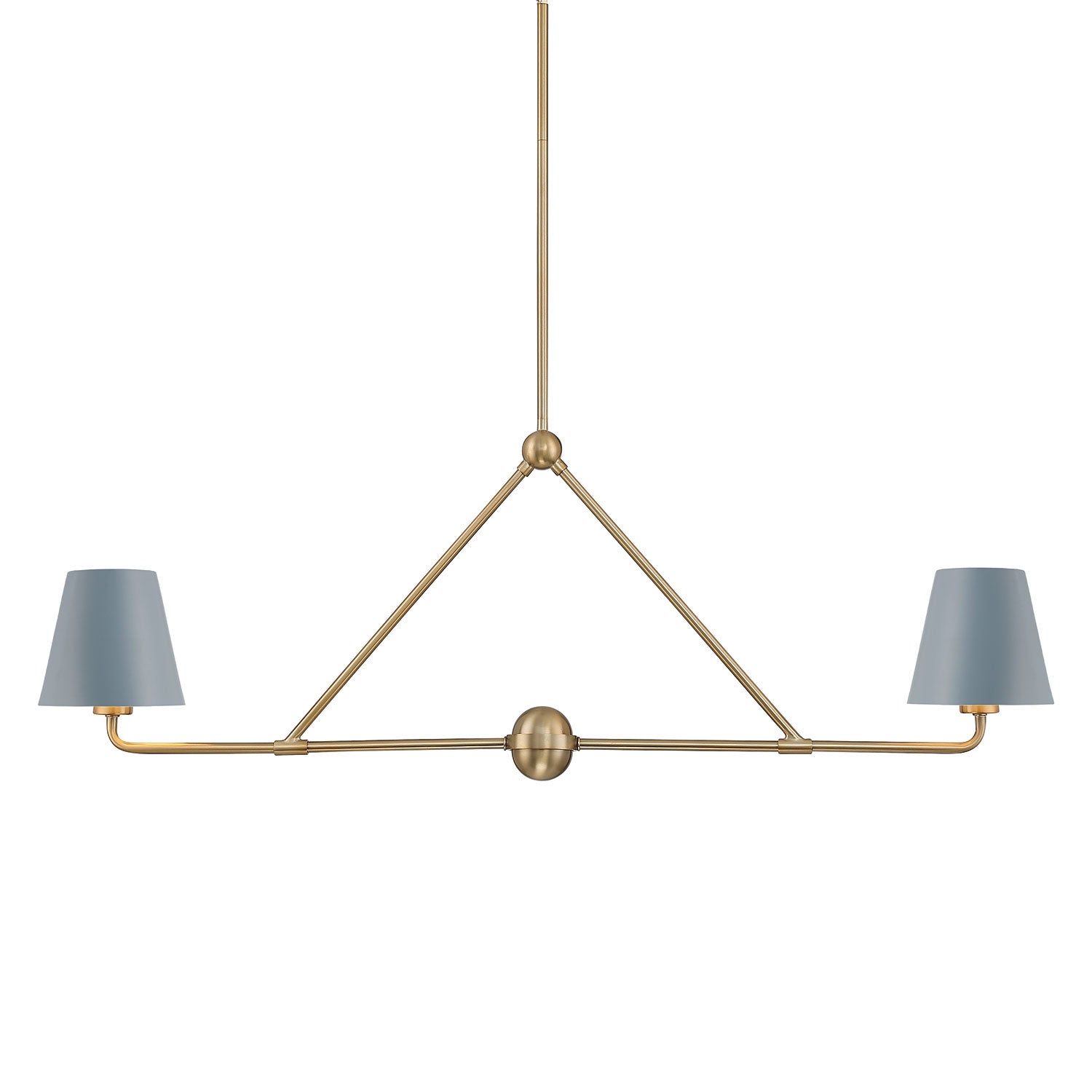 Crystorama Xavier 2-Light Linear Chandelier