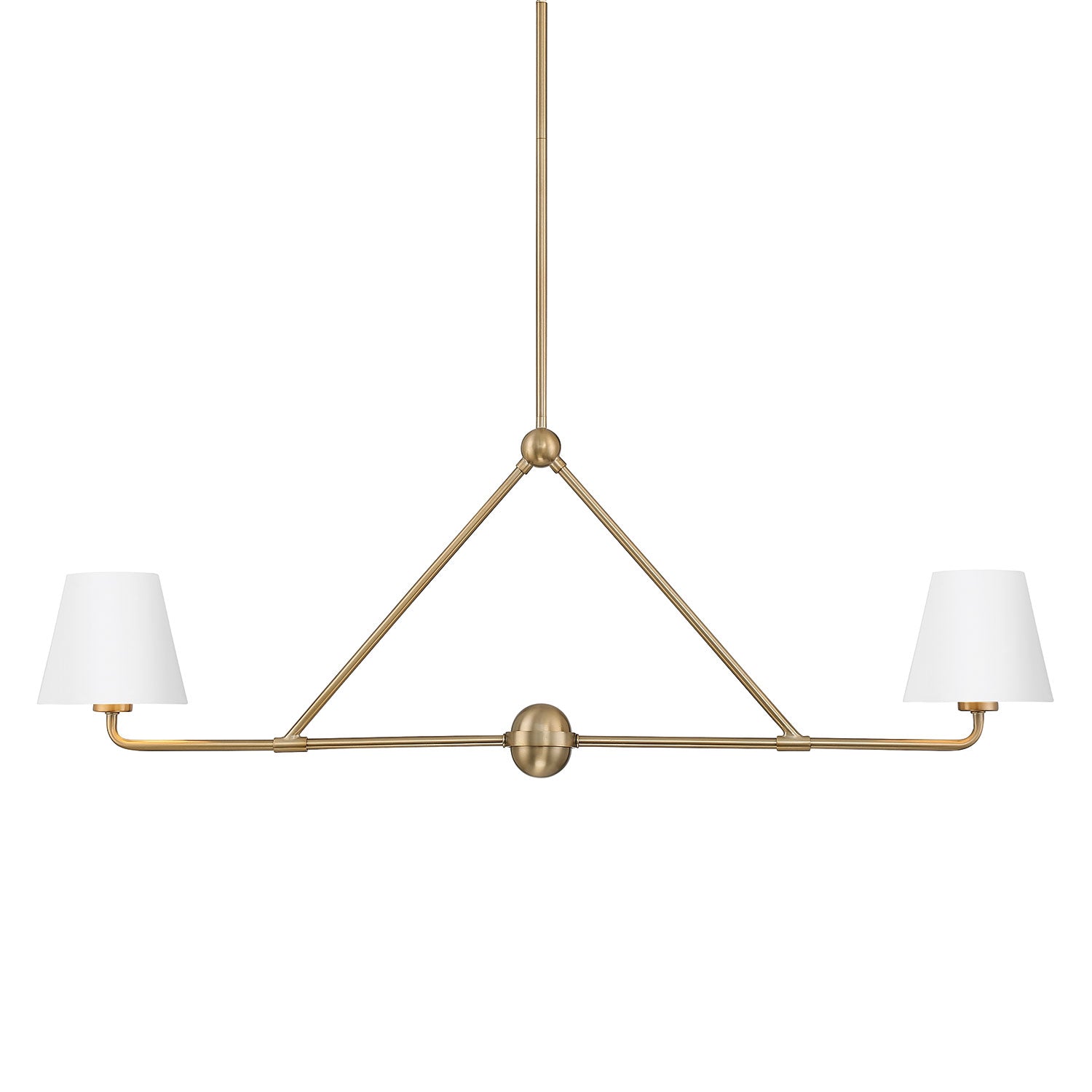 Crystorama Xavier 2-Light Linear Chandelier