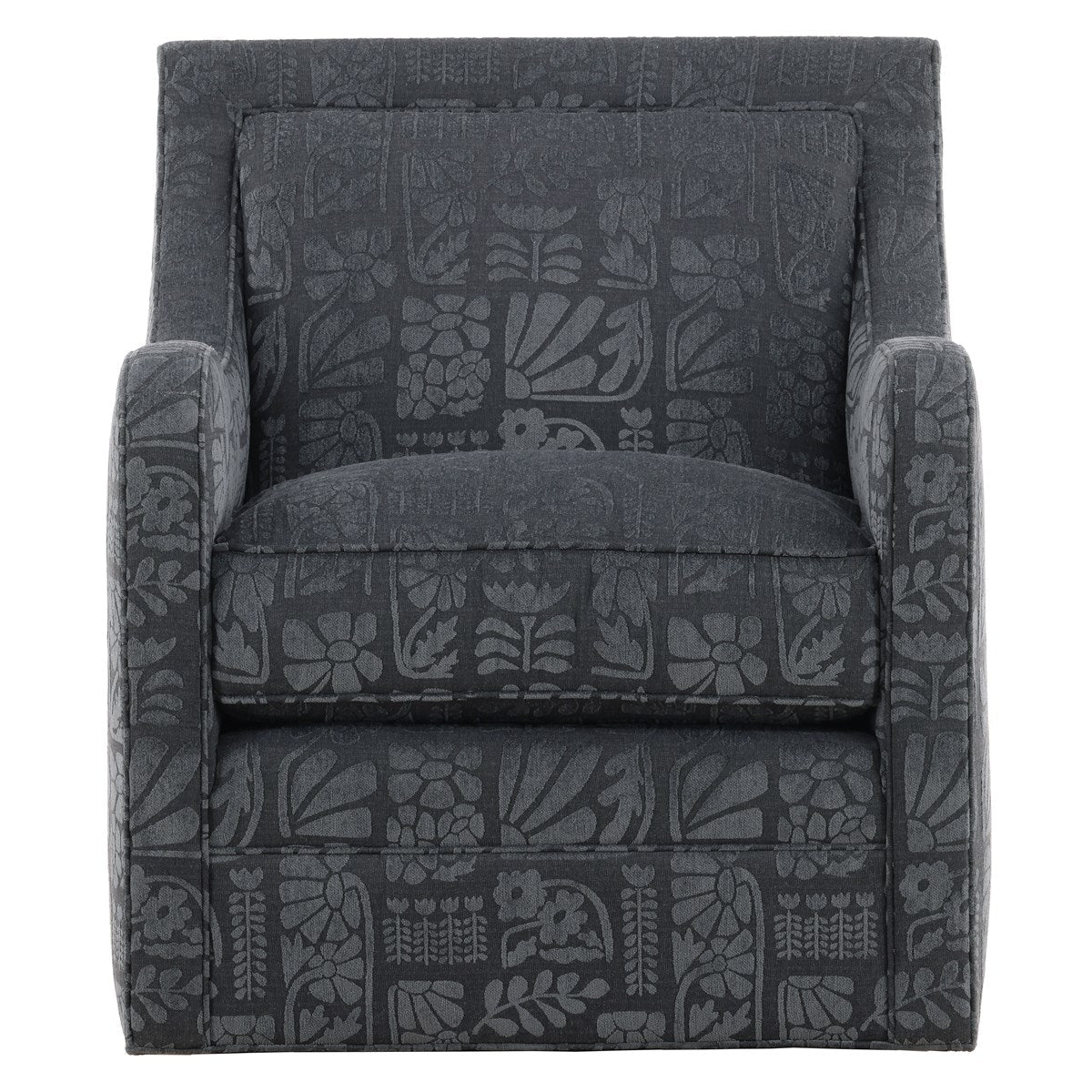 Vanguard Furniture Haden Chair Maren Charcoal Fabric Pre-Made Sample