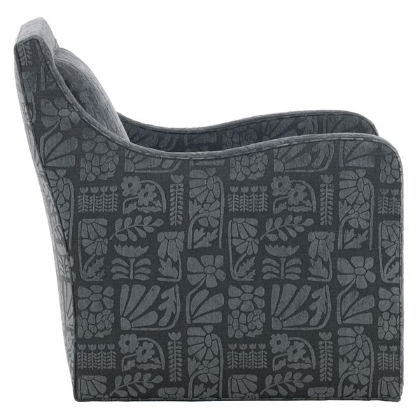 Vanguard Furniture Haden Chair Maren Charcoal Fabric Pre-Made Sample