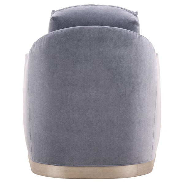 Vanguard Furniture Ferrin Swivel Chair Vault Heather Fabric Pre-Made Sample