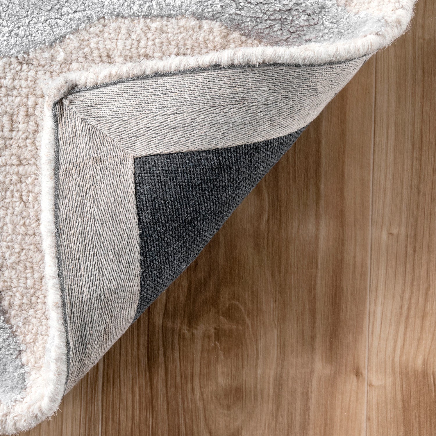 Zebra Stripe Hand Tufted Rug