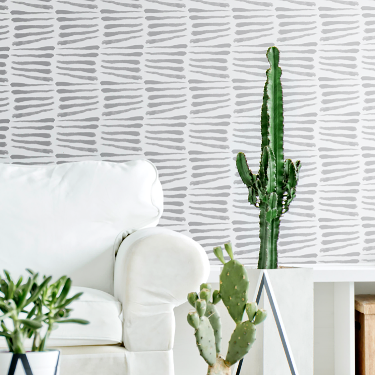 Mitchell Black Zebra Wallpaper