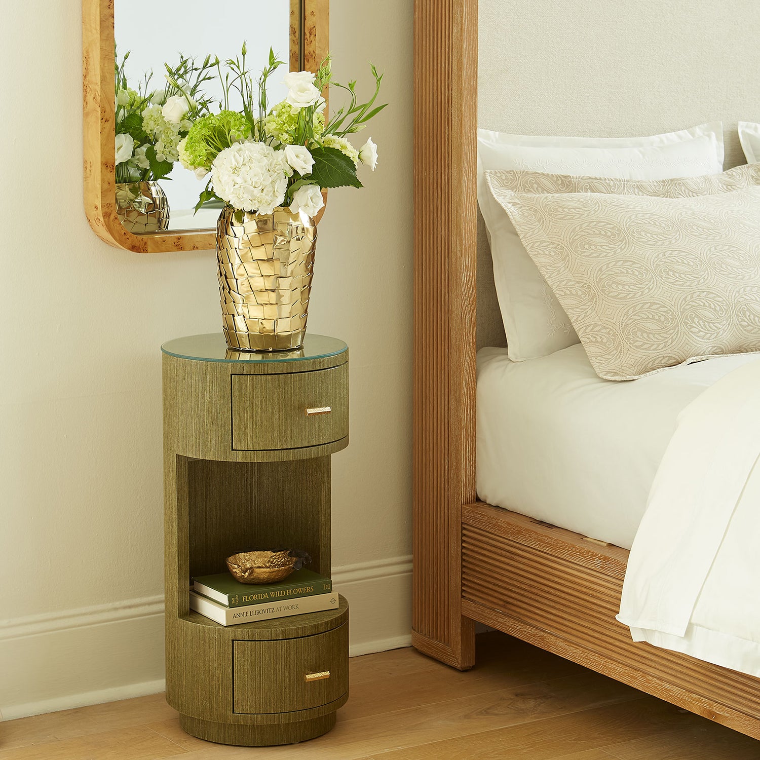 Villa and House Aaron 2 Drawer End Table