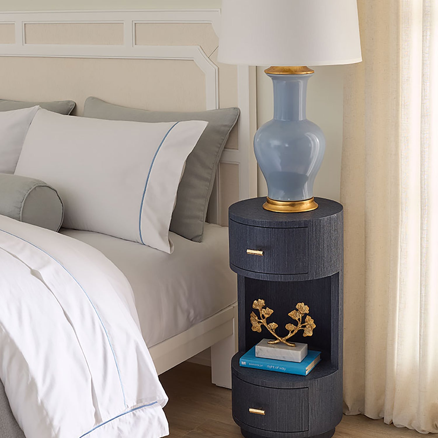 Villa and House Aaron 2 Drawer End Table