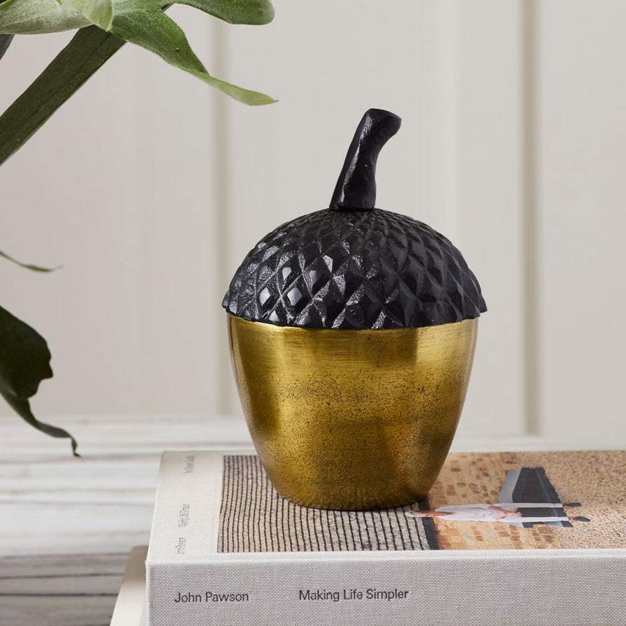 Acorn Stash Lidded Box