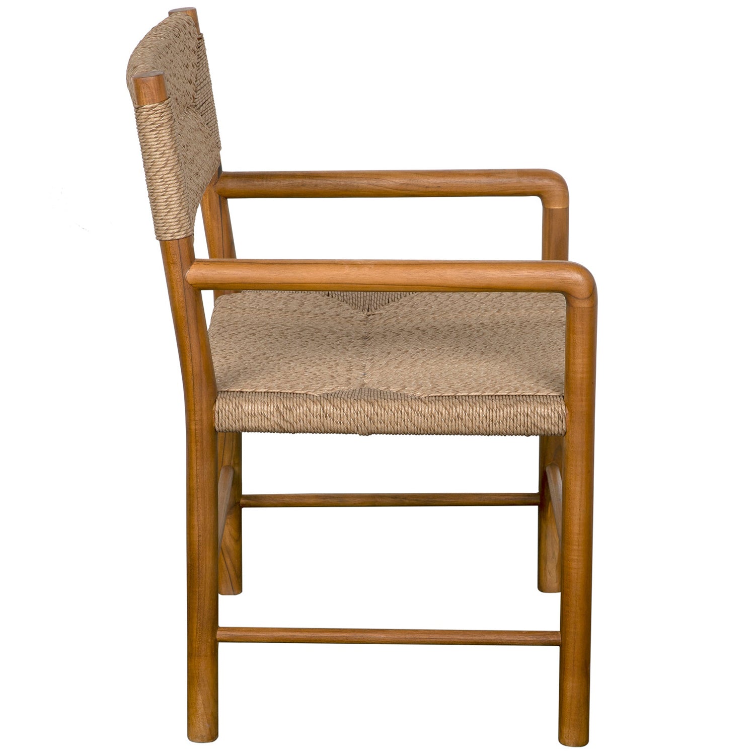 Noir Franco Arm Chair Set of 2