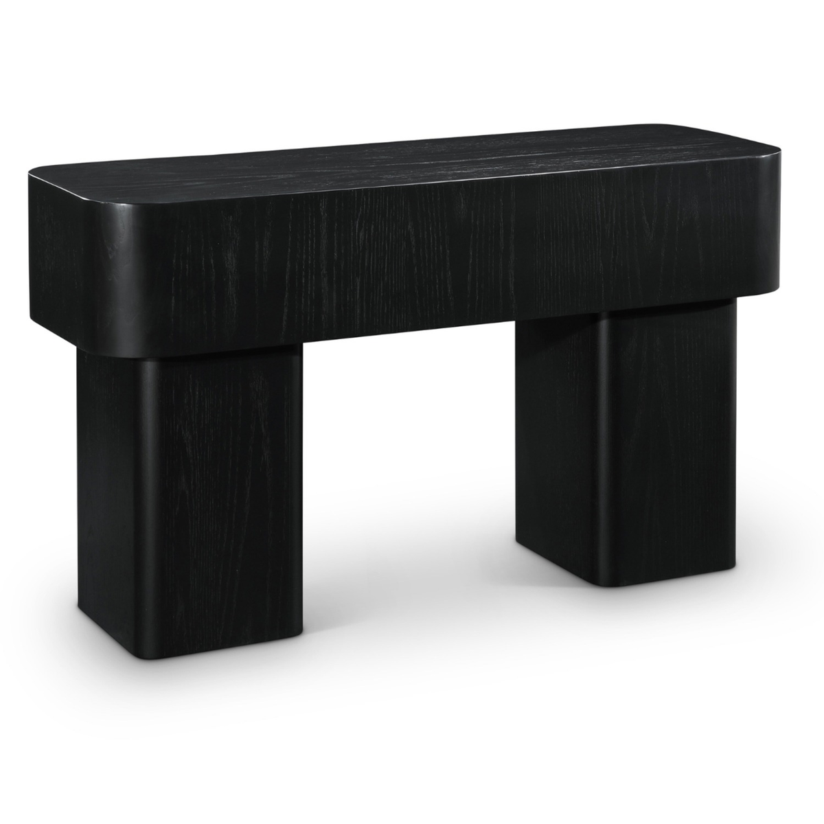 Oakmont Black Oak Veneer Console Table