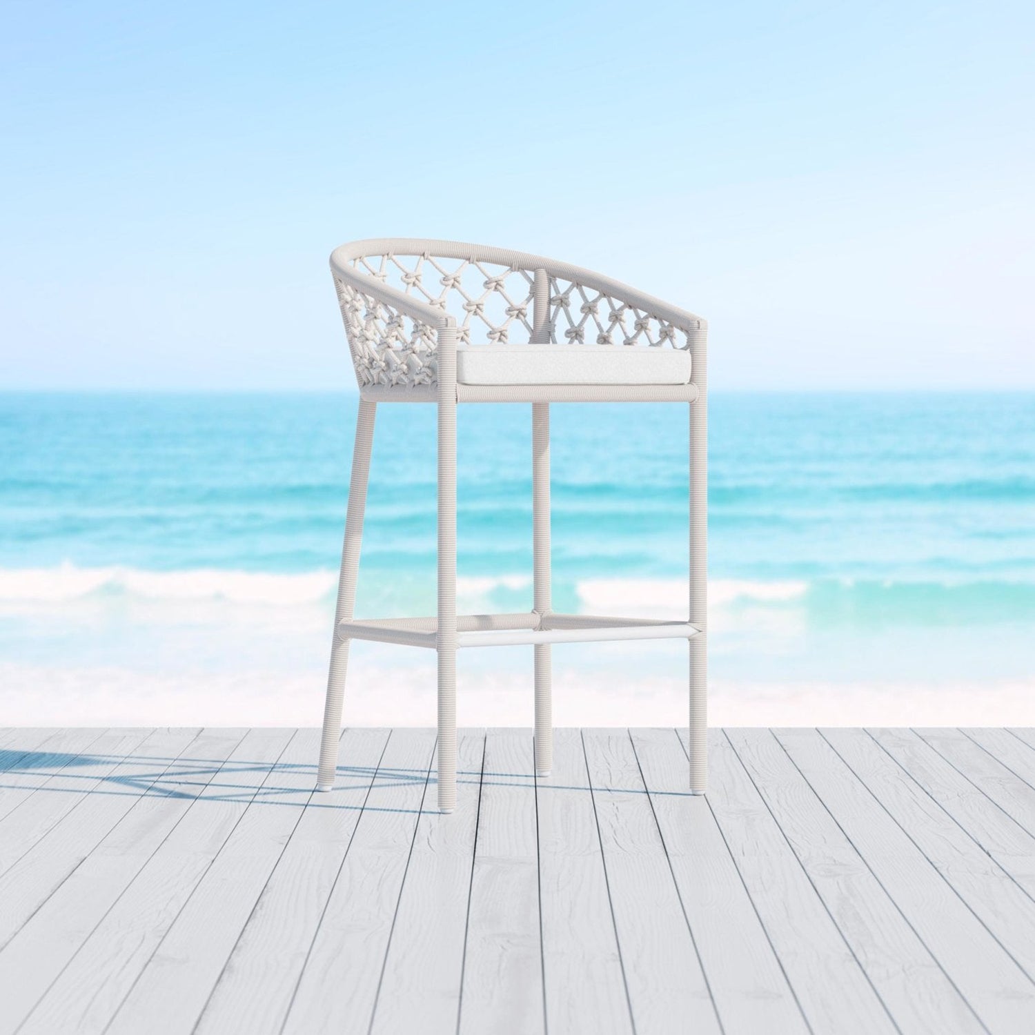 Azzurro Living Amelia Outdoor Bar Stool
