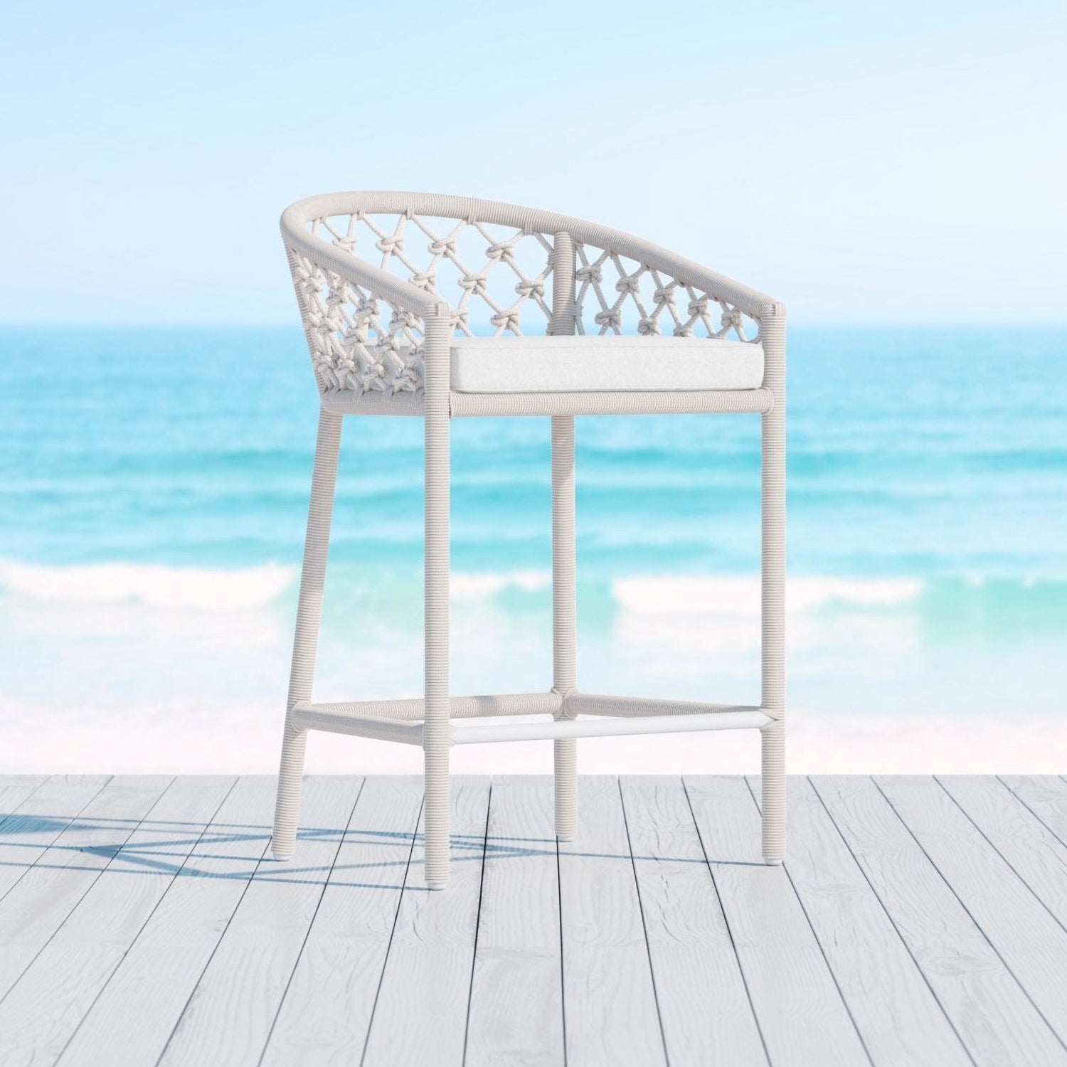 Azzurro Living Amelia Outdoor Counter Stool