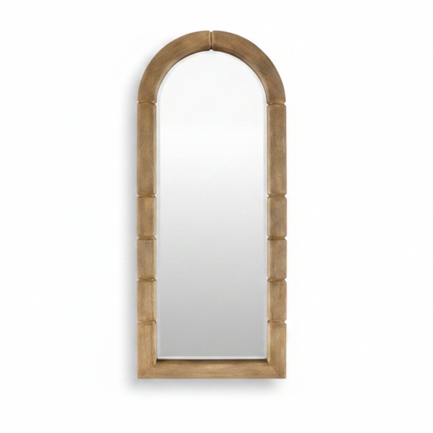 Anise Brown Mango Wood Leaner Mirror