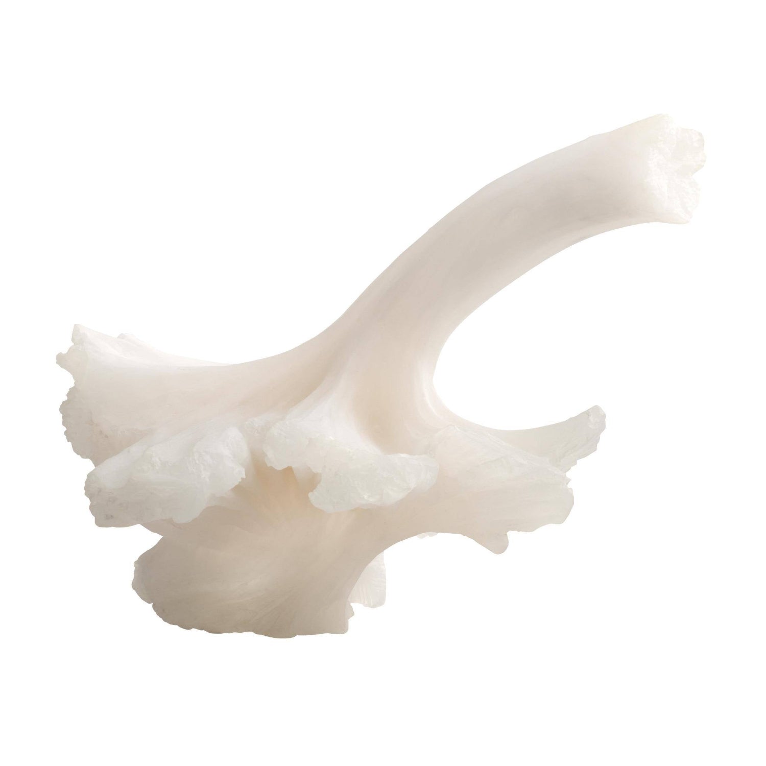 Arteriors Luca Matte White Sculpture