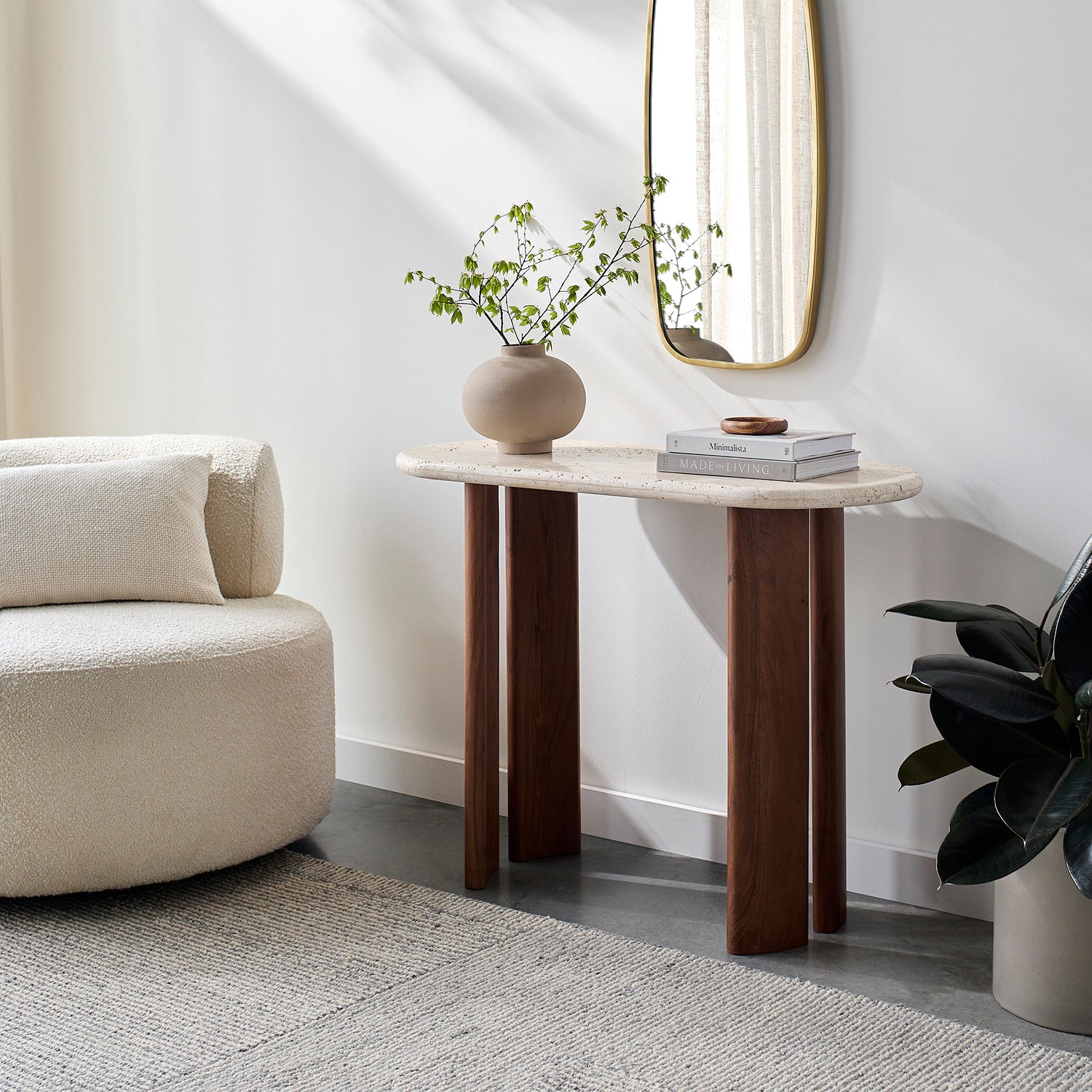 Abacus Console Table