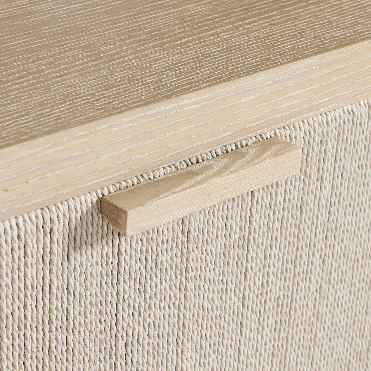 Bernhardt Living Asana 84" Console Table in Tan, alternate angle