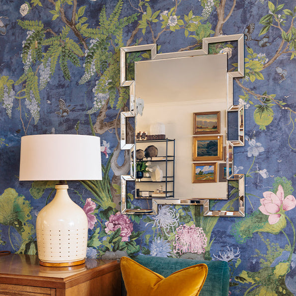 Barclay Butera for Mirror Home Brickell Wall Mirror