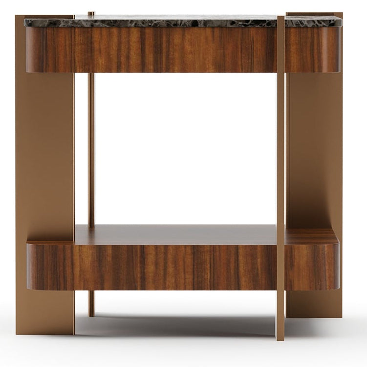 Caracole Altura Stone Side Table