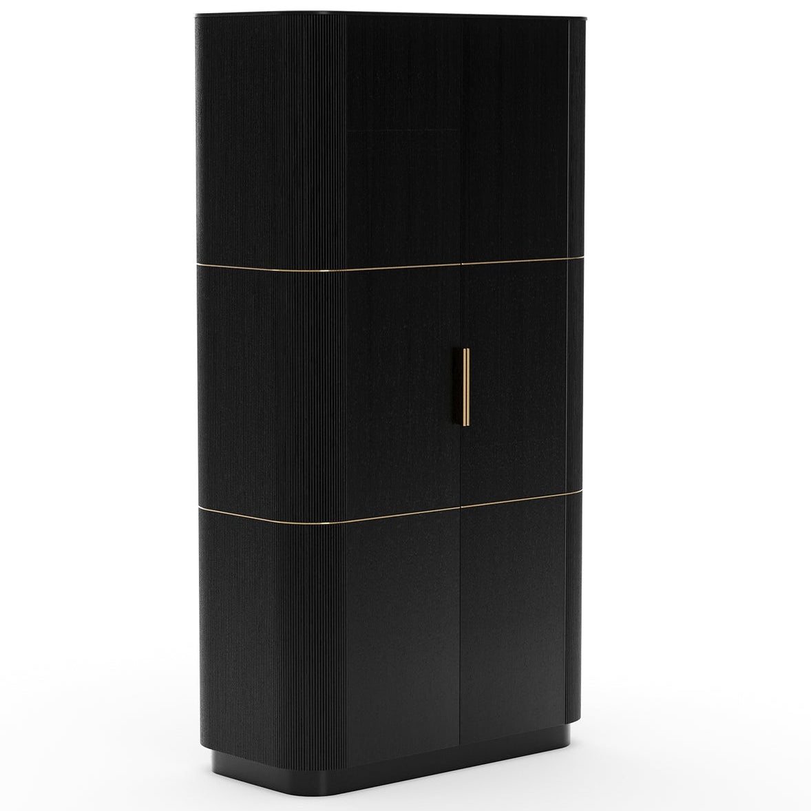 Caracole Love Dark Chocolate Bar Cabinet