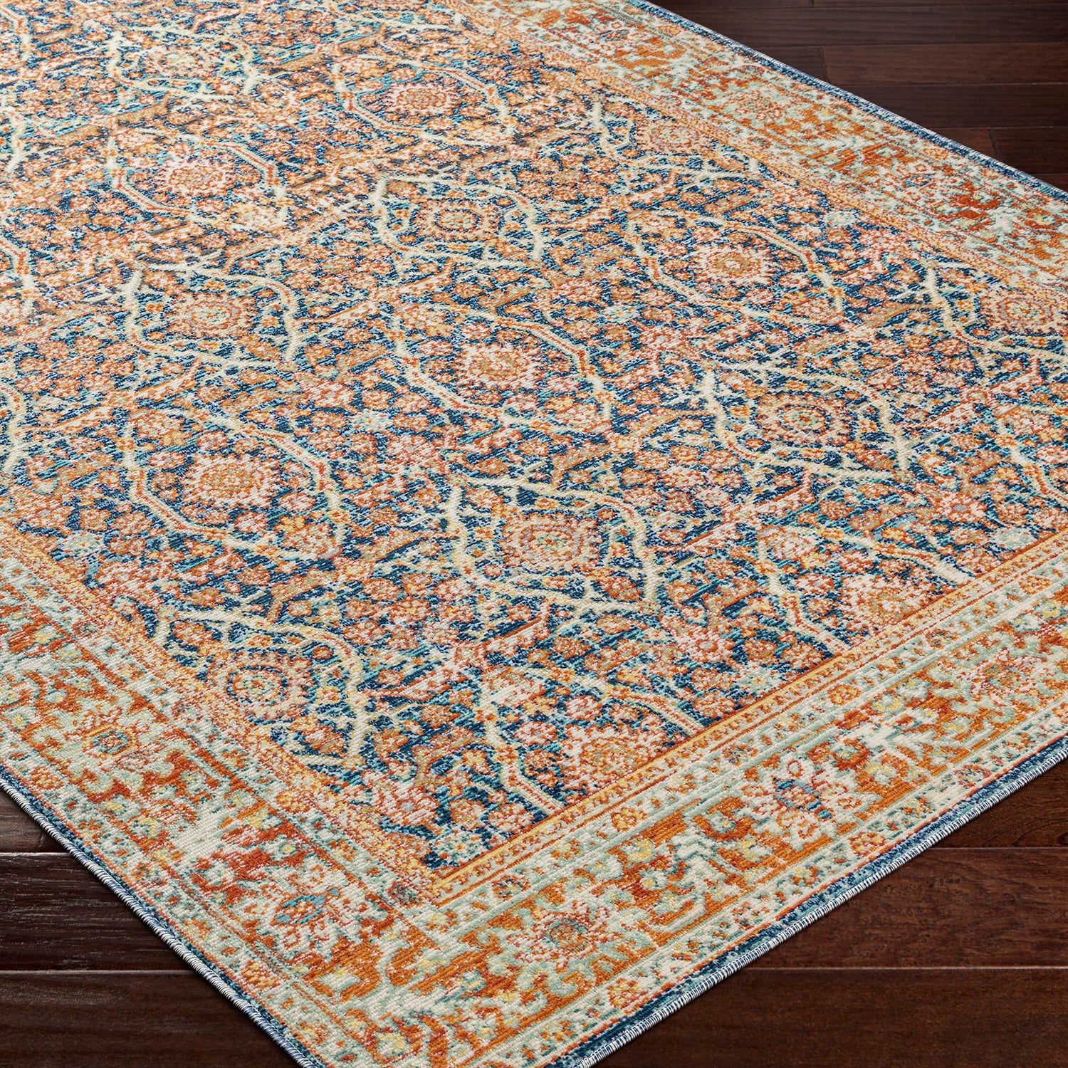 Livabliss Bodrum Blue Indoor/Outdoor Rug