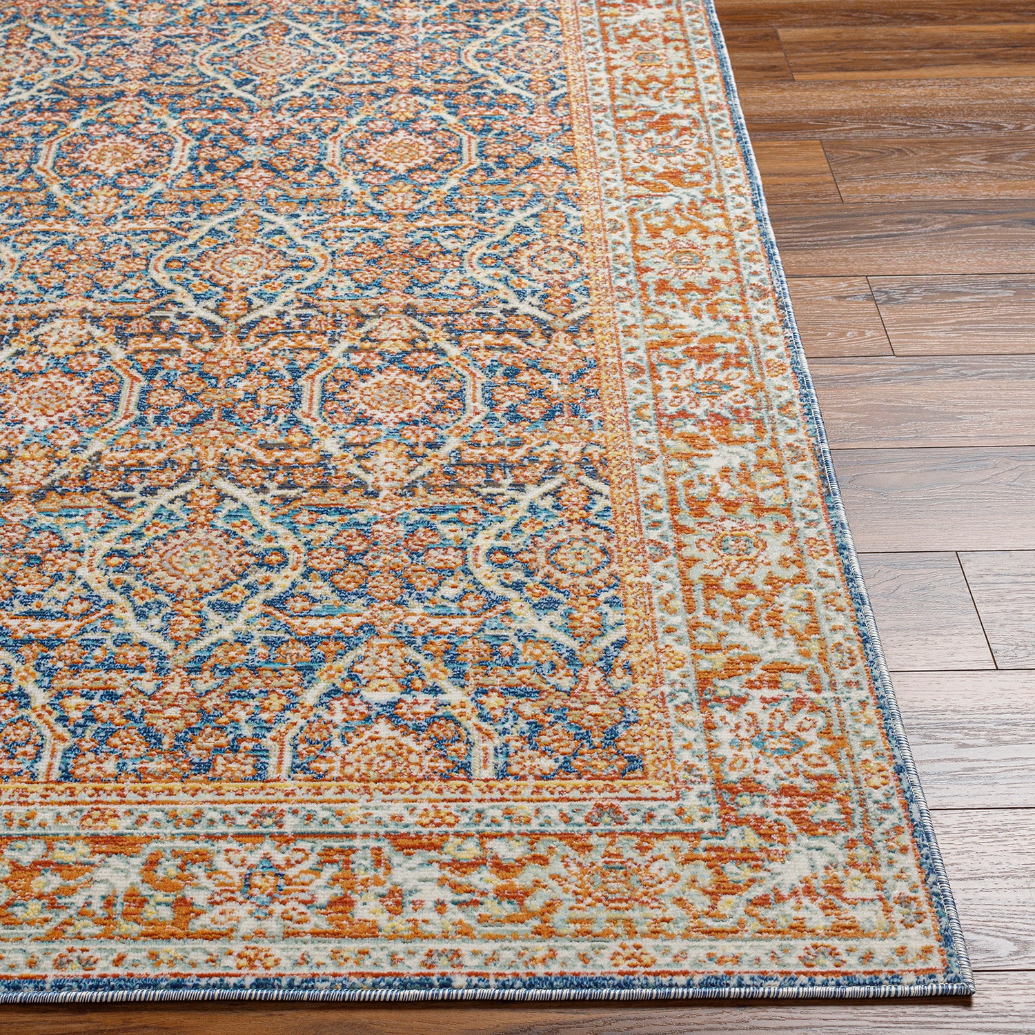 Livabliss Bodrum Blue Indoor/Outdoor Rug