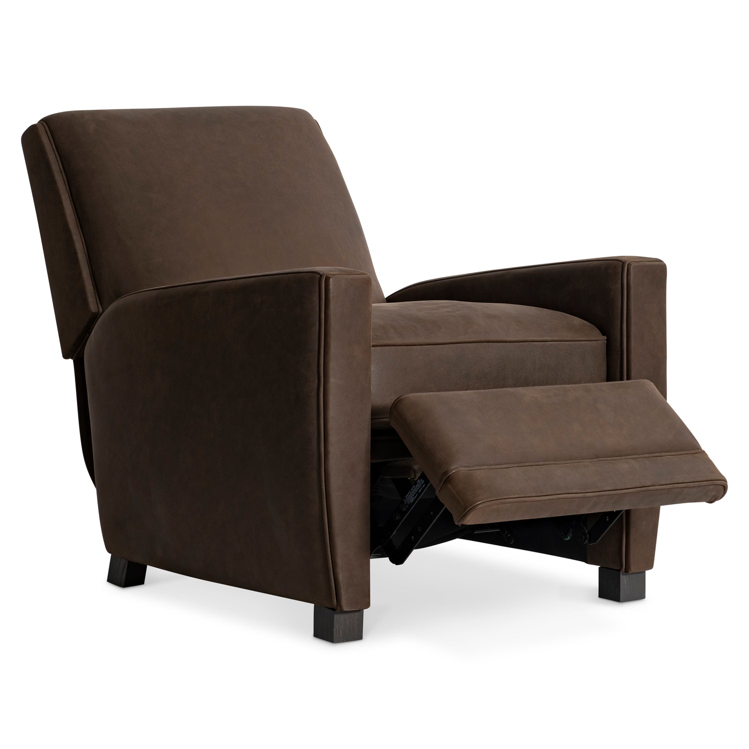 Bernhardt Living Bastille Brown Leather Recliner