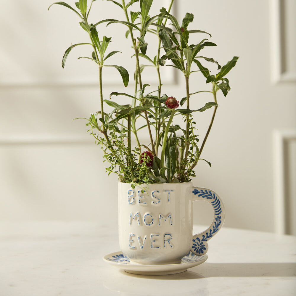 Best in Blue Mug & Saucer