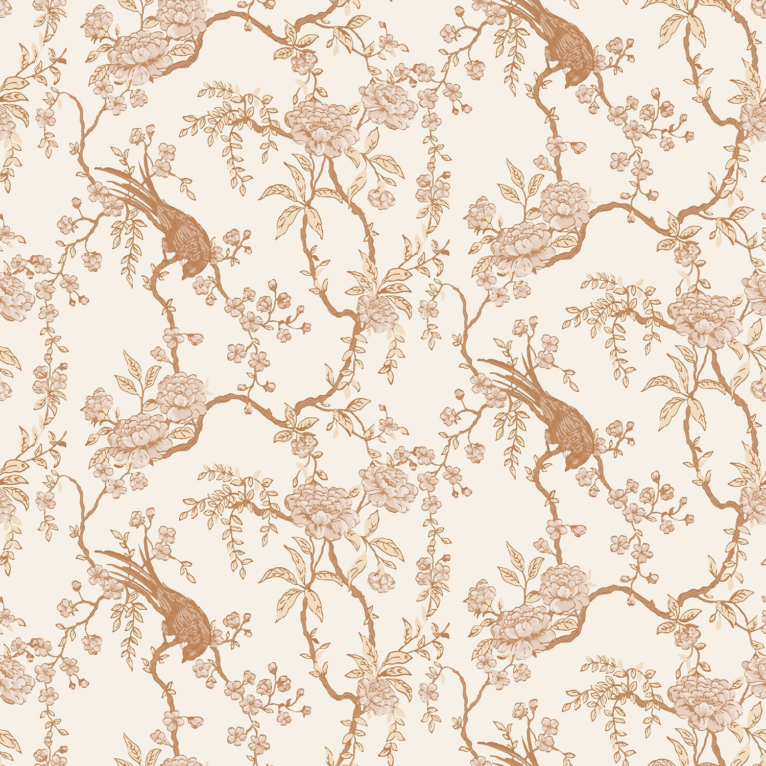 Mitchell Black Birdsong Wallpaper