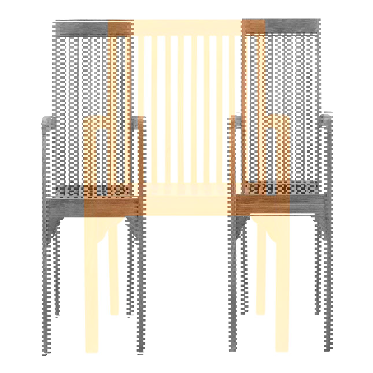 Ashdown Outdoor Arm Chair Set of 2