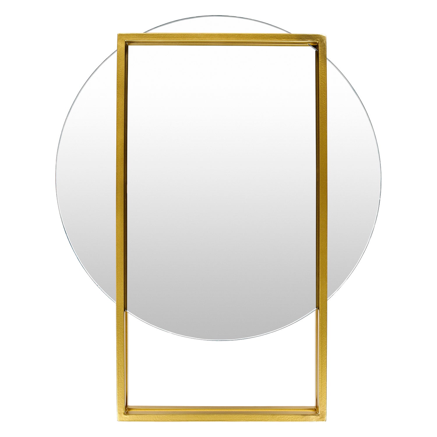 Benedict Framed Circle Wall Mirror