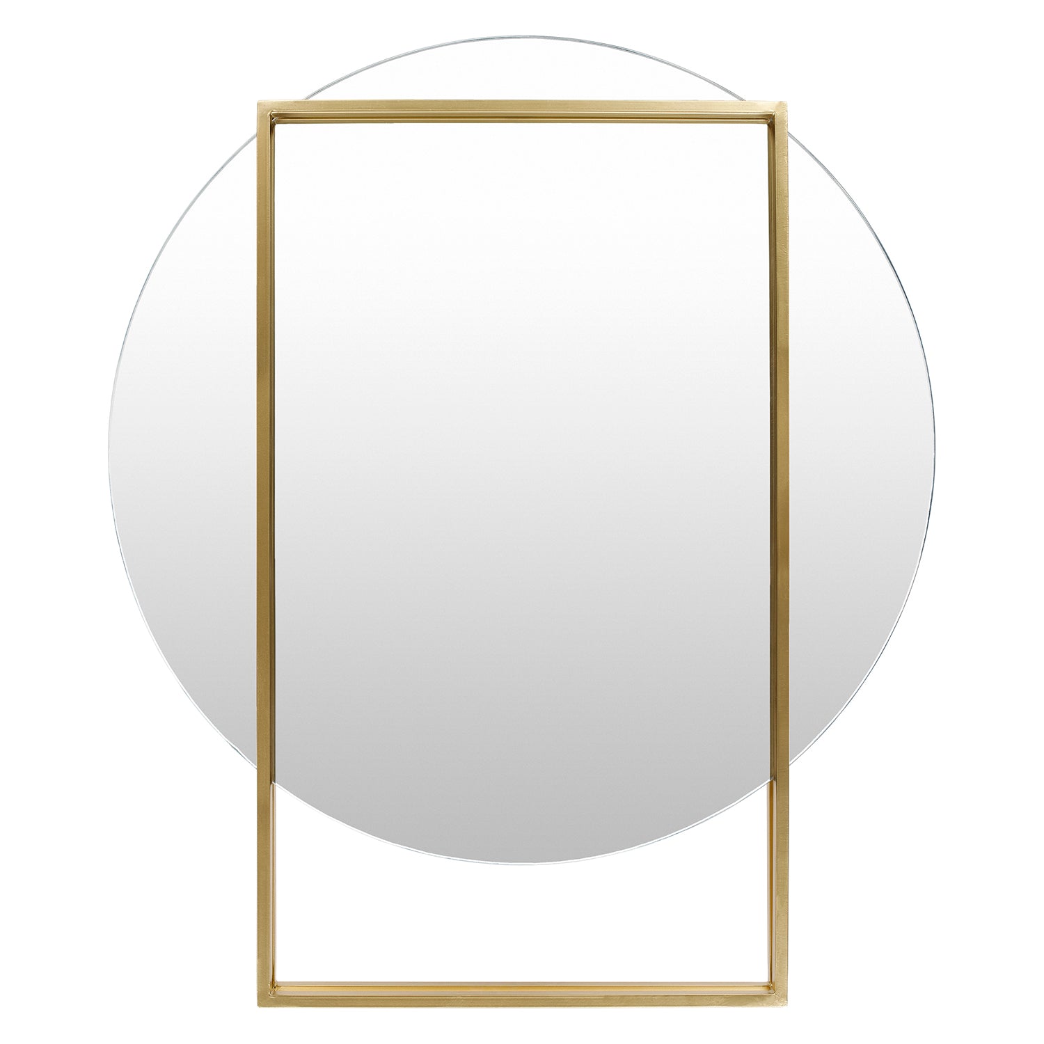 Benedict Framed Circle Wall Mirror
