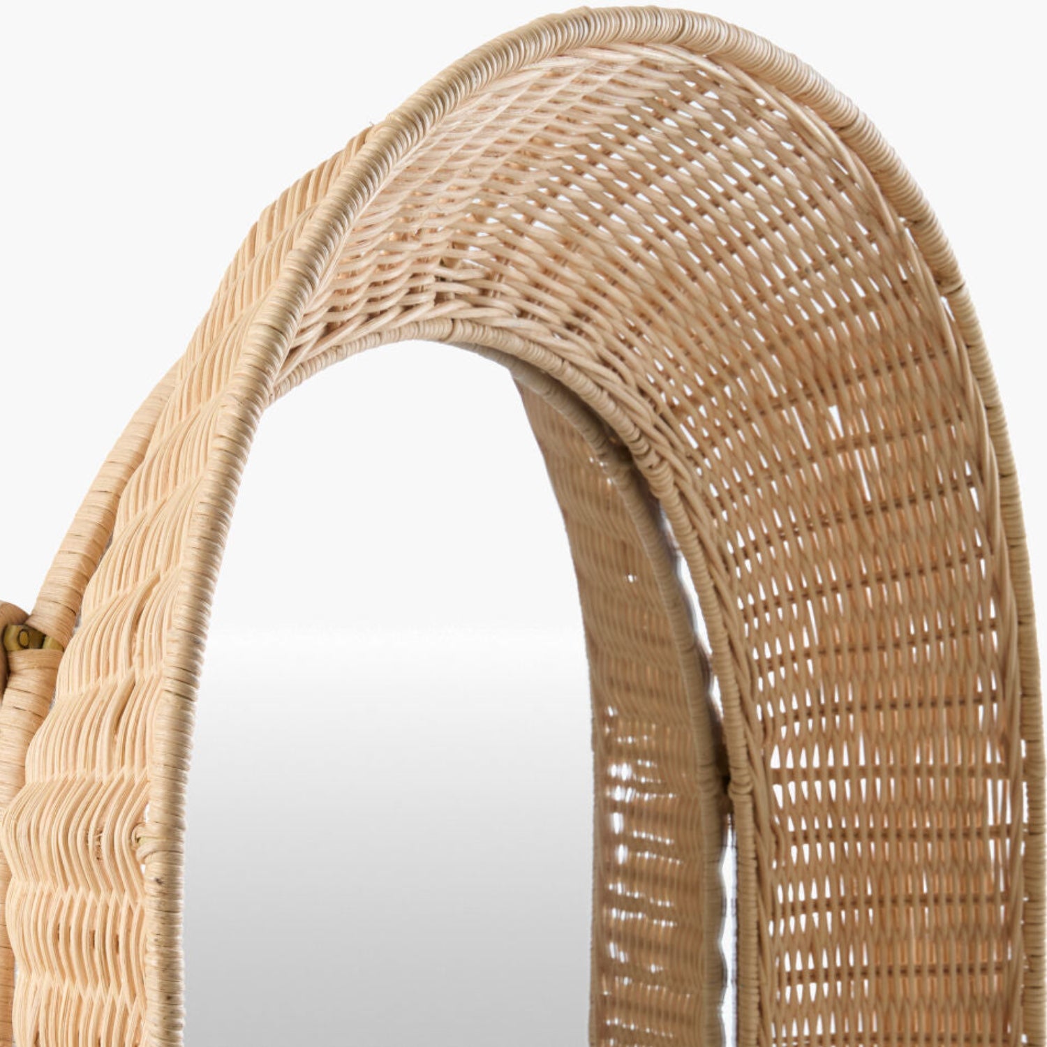 Castine Rattan Accent Mirror