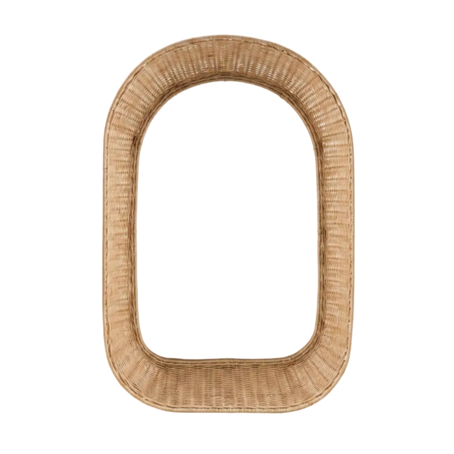 Castine Rattan Accent Mirror