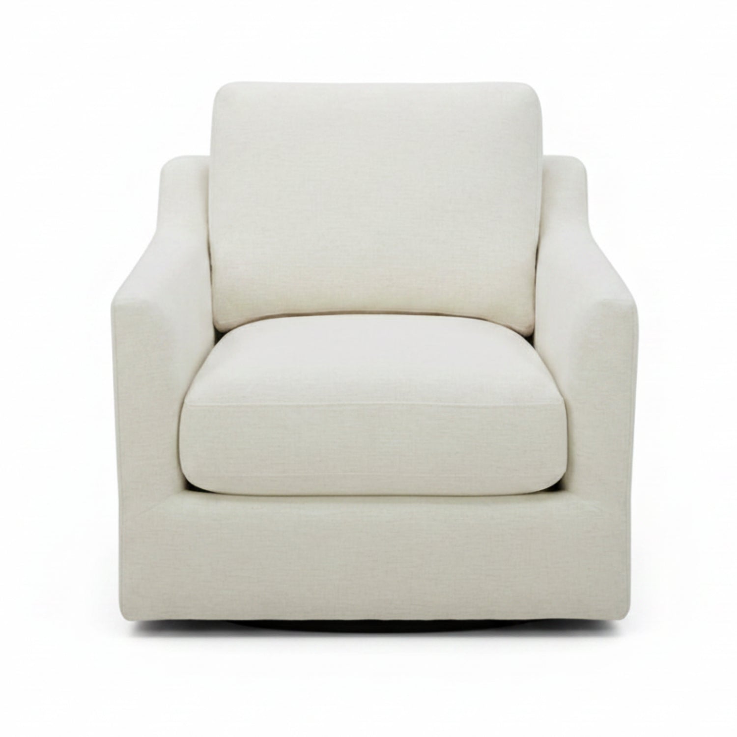 Pismo Off-White Swivel Chair