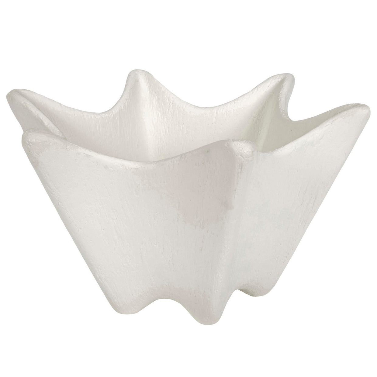 Old World Design Scalloped Decorative Bowl