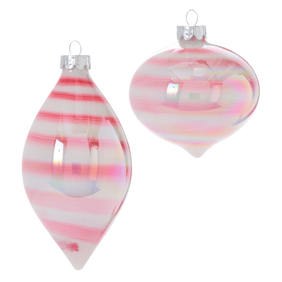 Candy Swirl Ornament Set of 6