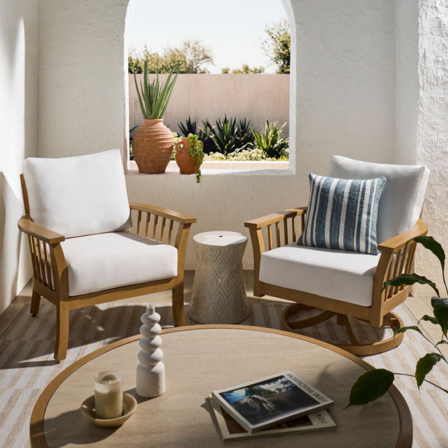 Cape Town Sunbrella Outdoor Accent Chair