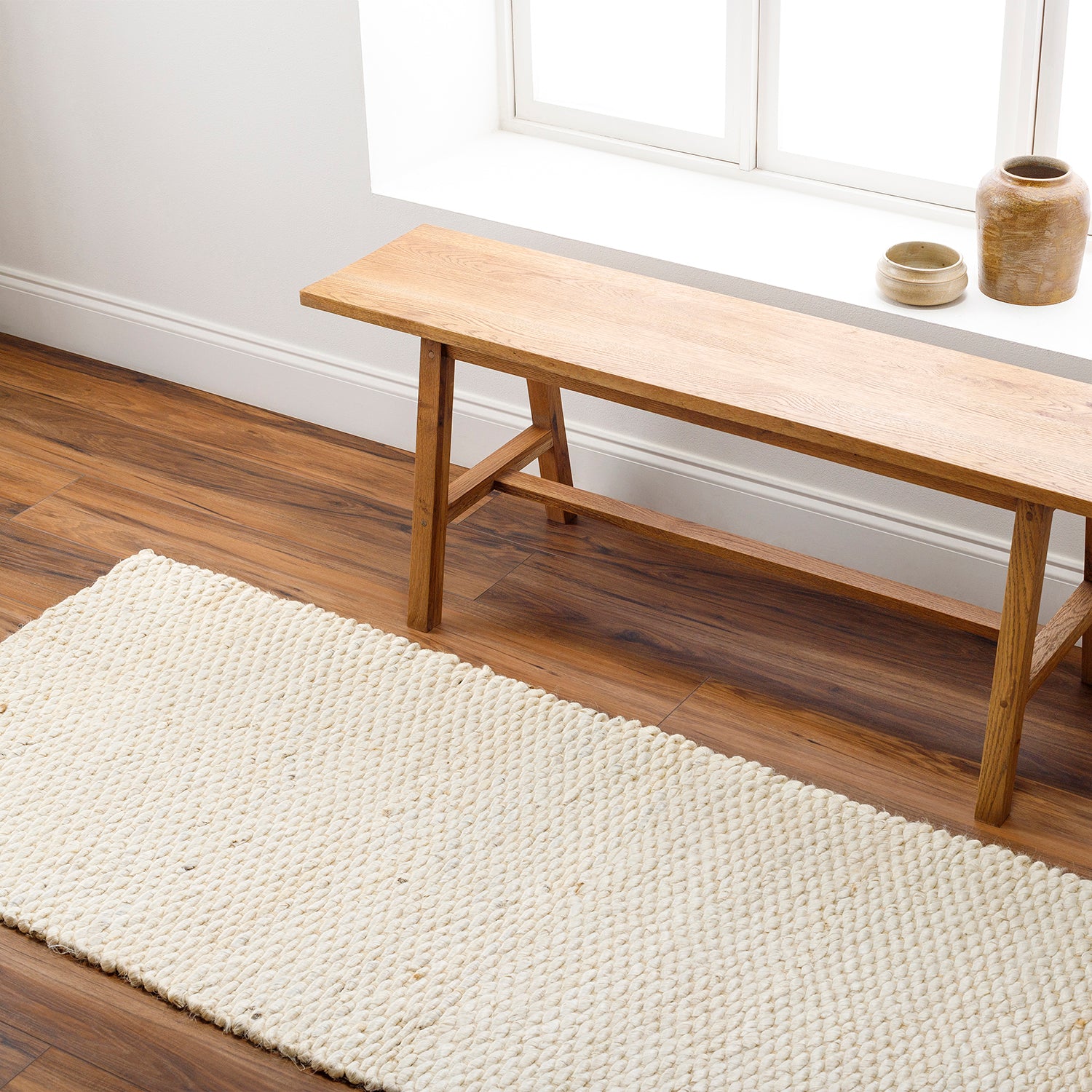 Surya Coil Bleached Textured Hand Woven Rug