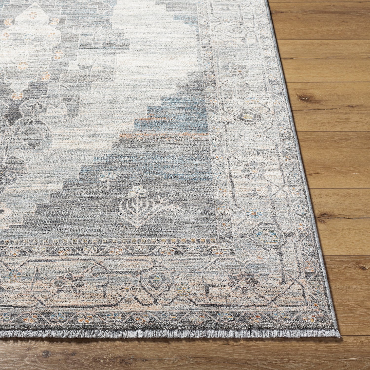 Surya Chicago Charcoal Machine Woven Rug