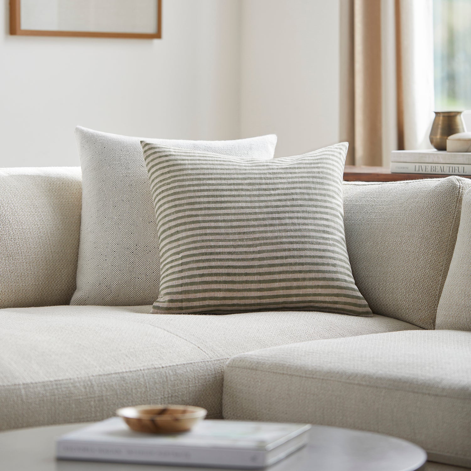 Chateau de Chic Stripe Throw Pillow