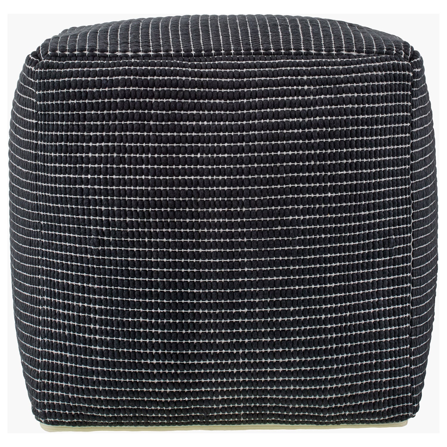 Chunky Grid Pouf